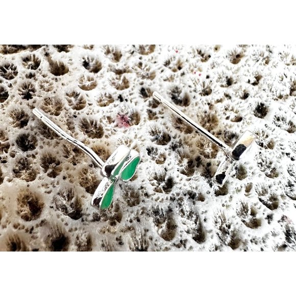 Shamrock Earrings Green Posts New Small St Patrick's Day Parade Party Fe… - Picture 12 of 12